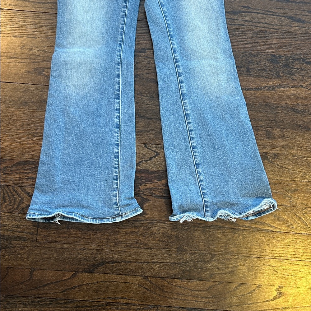 Madewell Women’s Light Blue Skinny Flare Jeans Size 26 - Picture 10 of 12